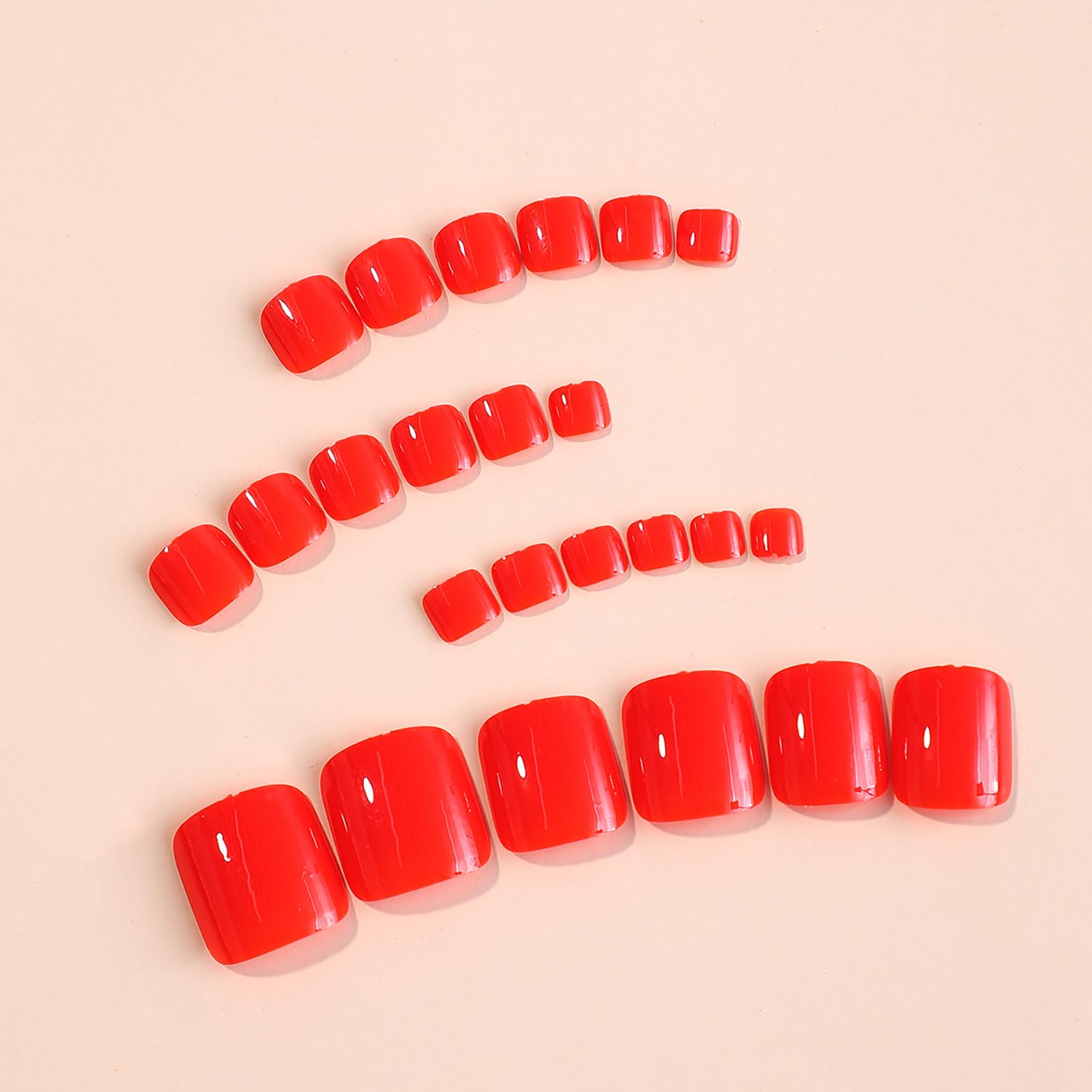 96개 아크릴 프레서 풋 모양의 짧은 인조 발톱, 캣아 - Nail Art Cat Eye 리뷰 및 가격