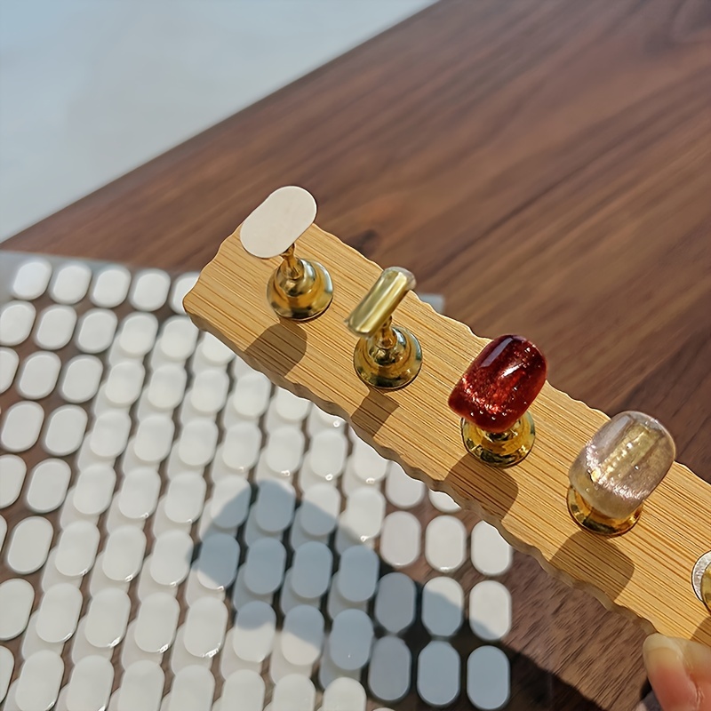 2개 네일 아트 디스플레이 접착 탭, 가짜 손톱용 양면 - Nail Art Rame 리뷰 및 가격
