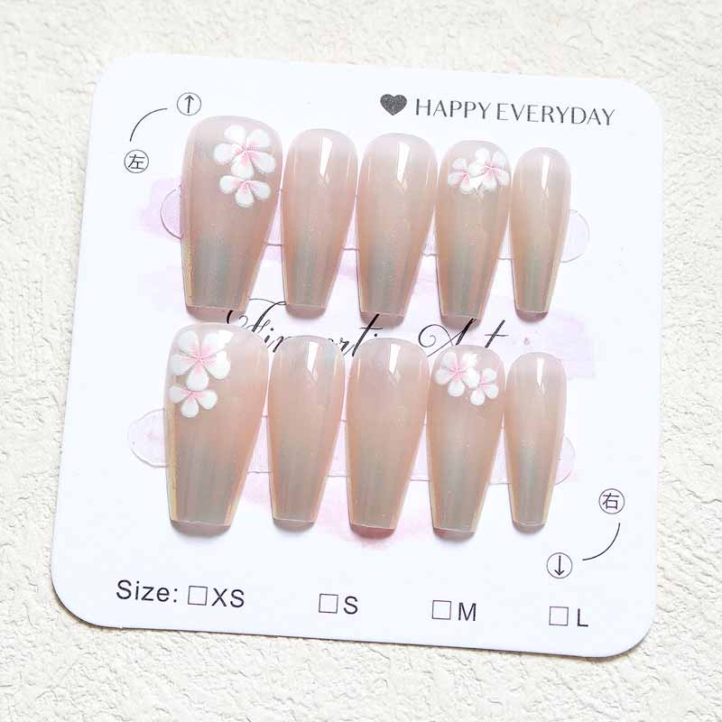 10개 여성용 프랑스 스타일 고급 3D 릴리프 페탈 고 - Nail Art Cat Eye 리뷰 및 가격