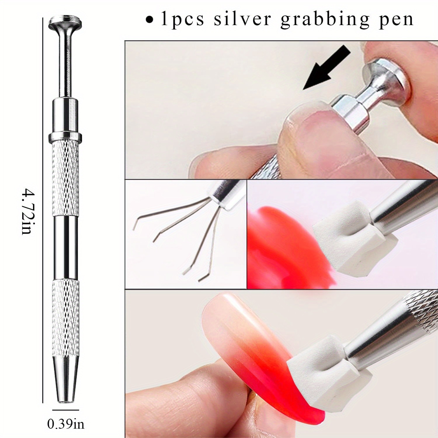 1/50/100Pcs 스퀘어 네일 아트 스폰지 세트 그 - Nail Art Rame 리뷰 및 가격
