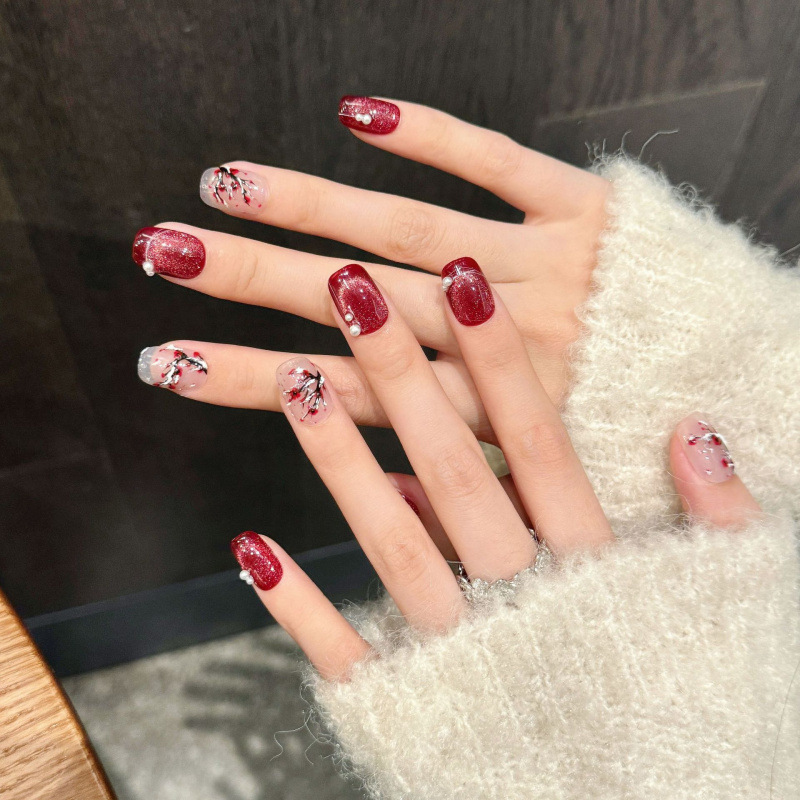 네일 아트 크리스탈 고양이 눈 아크릴 프레스, 짧은 사 - Nail Art Cat Eye 리뷰 및 가격