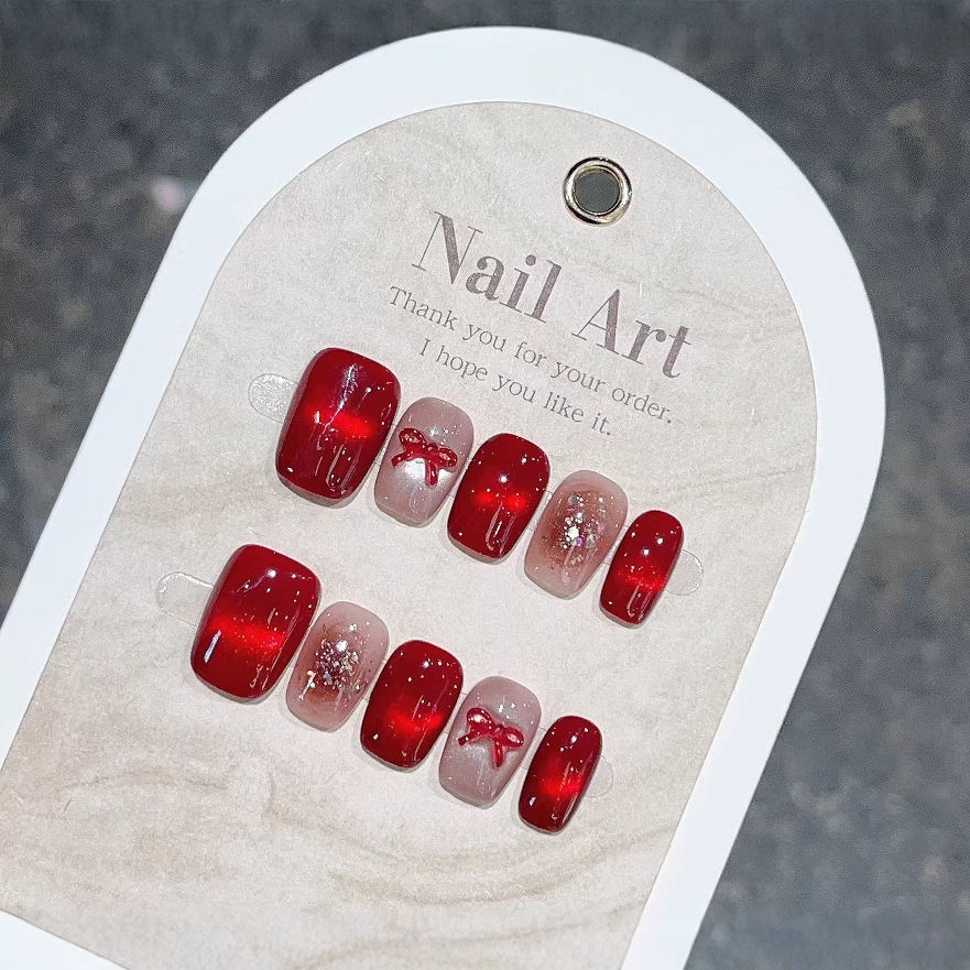 네일 아트 크리스탈 고양이 눈 아크릴 프레스, 짧은 사 - Nail Art Cat Eye 리뷰 및 가격