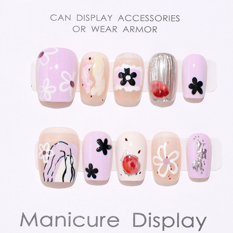 10개입 한국 스타일 여성 및 소녀용 귀여운 블루 하트 - Nail Art Cat Eye 리뷰 및 가격