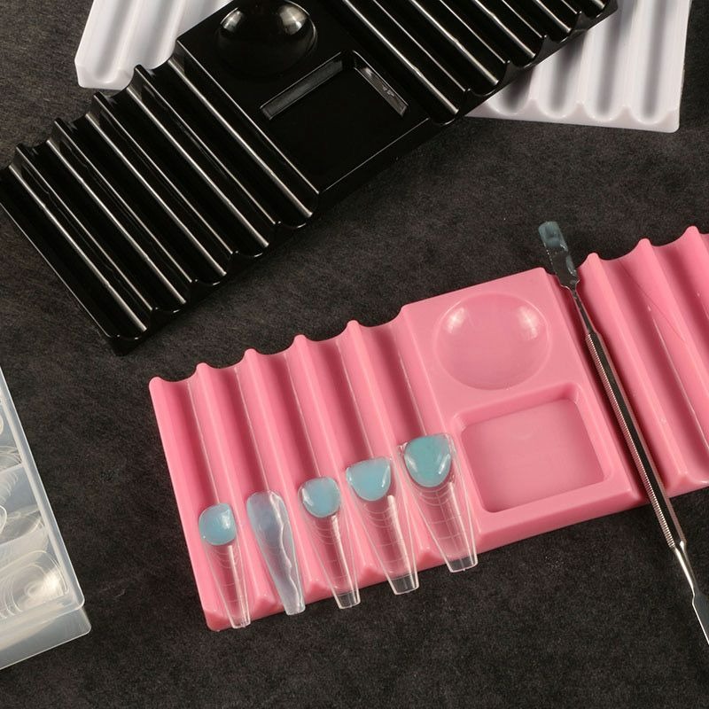 재사용 가능한 네일 아트 팔레트 브러쉬 홀더, 네일 아 - Nail Art Rame 리뷰 및 가격
